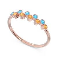 Simple Bezel Padanyasa Ring