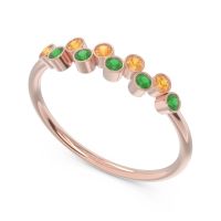 Simple Bezel Padanyasa Ring