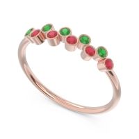 Simple Bezel Padanyasa Ring