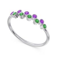 Simple Bezel Padanyasa Ring