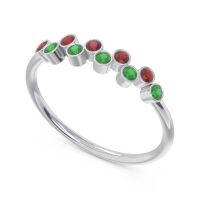 Simple Bezel Padanyasa Ring