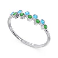 Simple Bezel Padanyasa Ring