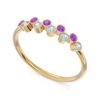 Simple Bezel Padanyasa Ring