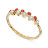 Simple Bezel Padanyasa Ring