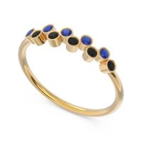 Simple Bezel Padanyasa Ring