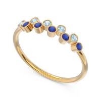 Simple Bezel Padanyasa Ring