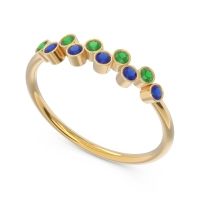 Simple Bezel Padanyasa Ring
