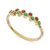 Simple Bezel Padanyasa Ring