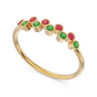 Simple Bezel Padanyasa Ring