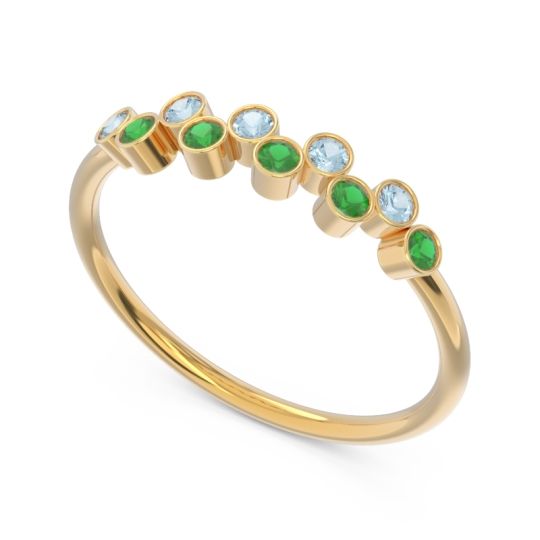Simple Bezel Padanyasa Ring