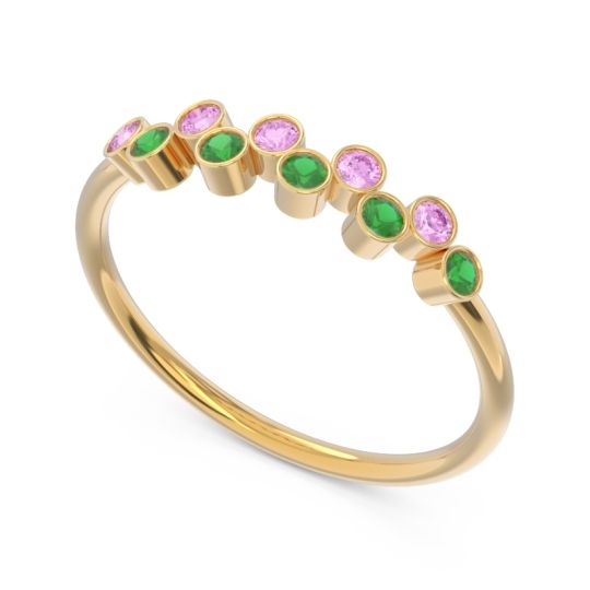 Simple Bezel Padanyasa Ring