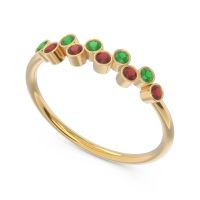 Simple Bezel Padanyasa Ring