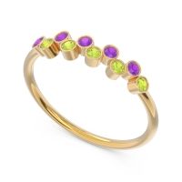 Simple Bezel Padanyasa Ring