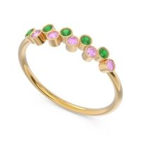 Simple Bezel Padanyasa Ring