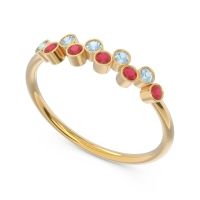 Simple Bezel Padanyasa Ring