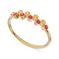 Simple Bezel Padanyasa Ring