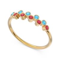 Simple Bezel Padanyasa Ring