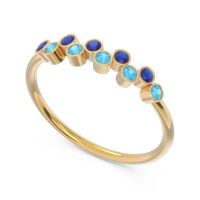 Simple Bezel Padanyasa Ring