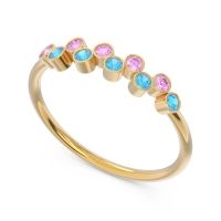 Simple Bezel Padanyasa Ring