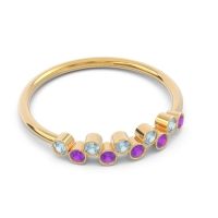 Simple Bezel Padanyasa Ring