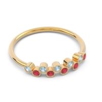 Simple Bezel Padanyasa Ring