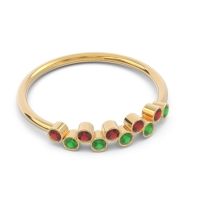 Simple Bezel Padanyasa Ring