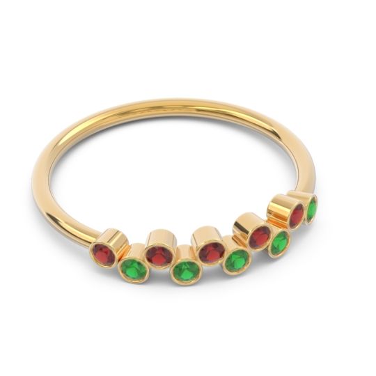Simple Bezel Padanyasa Ring
