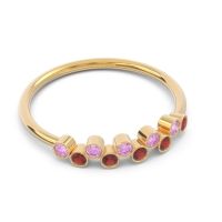 Simple Bezel Padanyasa Ring