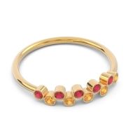 Simple Bezel Padanyasa Ring