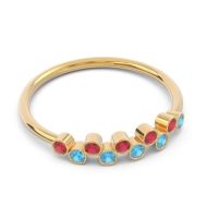 Simple Bezel Padanyasa Ring