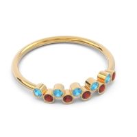 Simple Bezel Padanyasa Ring