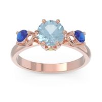 Three Stone Pear Taraggana Ring