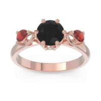 Three Stone Pear Taraggana Ring