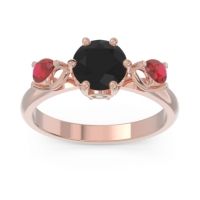 Three Stone Pear Taraggana Ring