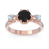 Three Stone Pear Taraggana Ring