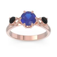 Three Stone Pear Taraggana Ring