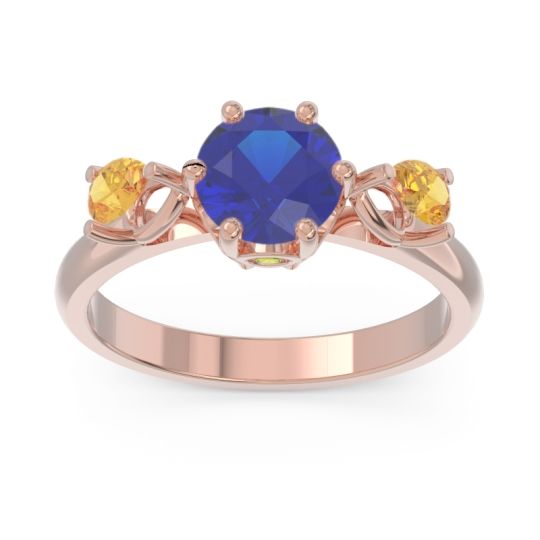 Three Stone Pear Taraggana Ring