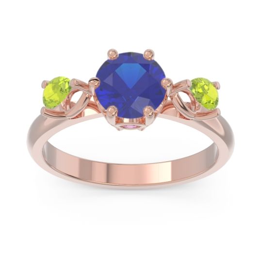 Three Stone Pear Taraggana Ring