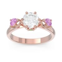 Three Stone Pear Taraggana Ring