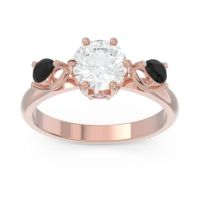 Three Stone Pear Taraggana Ring