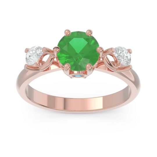 Three Stone Pear Taraggana Ring