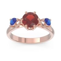 Three Stone Pear Taraggana Ring