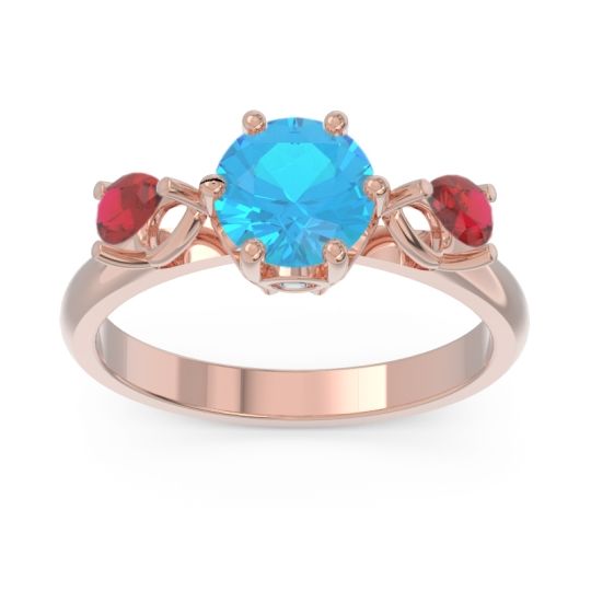 Three Stone Pear Taraggana Ring