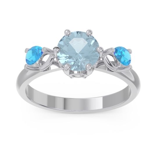 Three Stone Pear Taraggana Ring