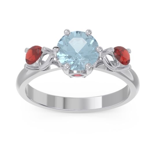 Three Stone Pear Taraggana Ring