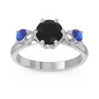 Three Stone Pear Taraggana Ring