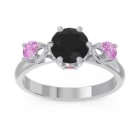 Three Stone Pear Taraggana Ring