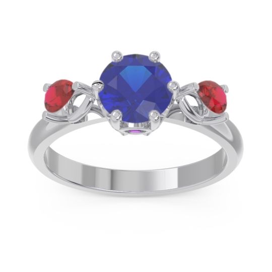 Three Stone Pear Taraggana Ring