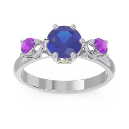 Three Stone Pear Taraggana Ring
