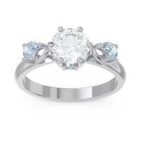 Three Stone Pear Taraggana Ring